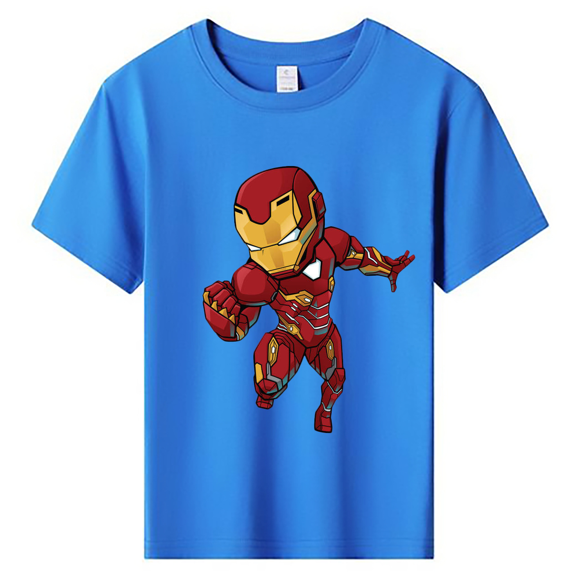 （画像用） アベンジャーズ The Avengers 綿100％キッズTシャツ（フロントプリント）